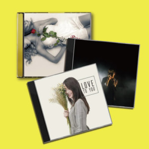 歌い手のための音楽活動サポートサービスMUSIC PARTNERのジャケットデザイン